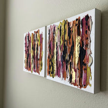 Colorful Textured Abstract Painting Set