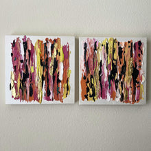 Colorful Textured Abstract Painting Set
