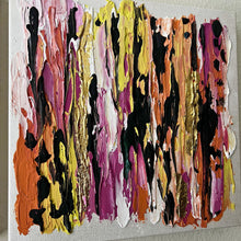 Colorful Textured Abstract Painting Set