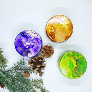 DIY  Resin Coasters with Alcohol Ink!!! 